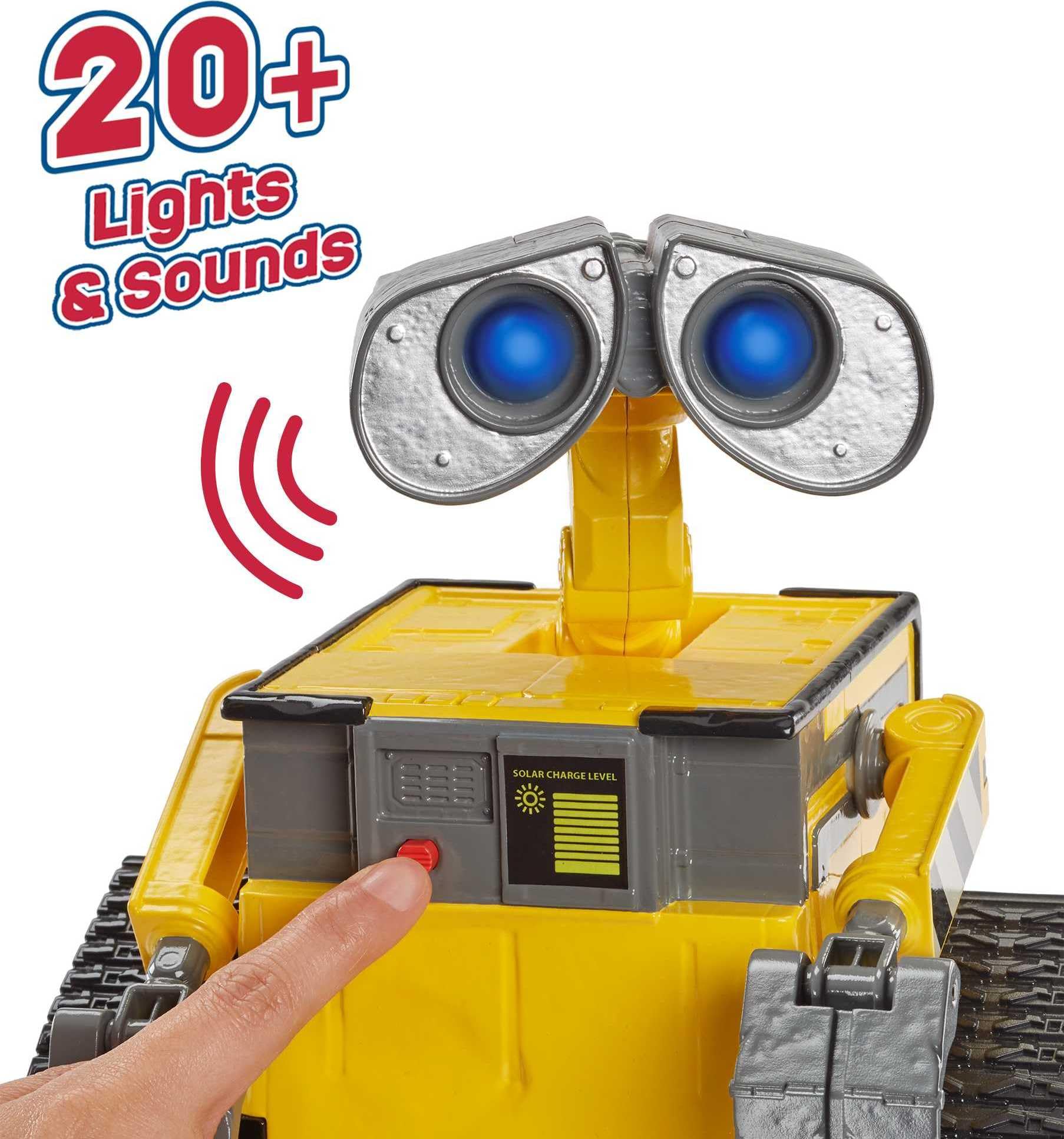 Foto 5 pulgar | Robot De Juguete Mattel Disney Pixar Wall-e Con Mando A Distancia - Venta Internacional.