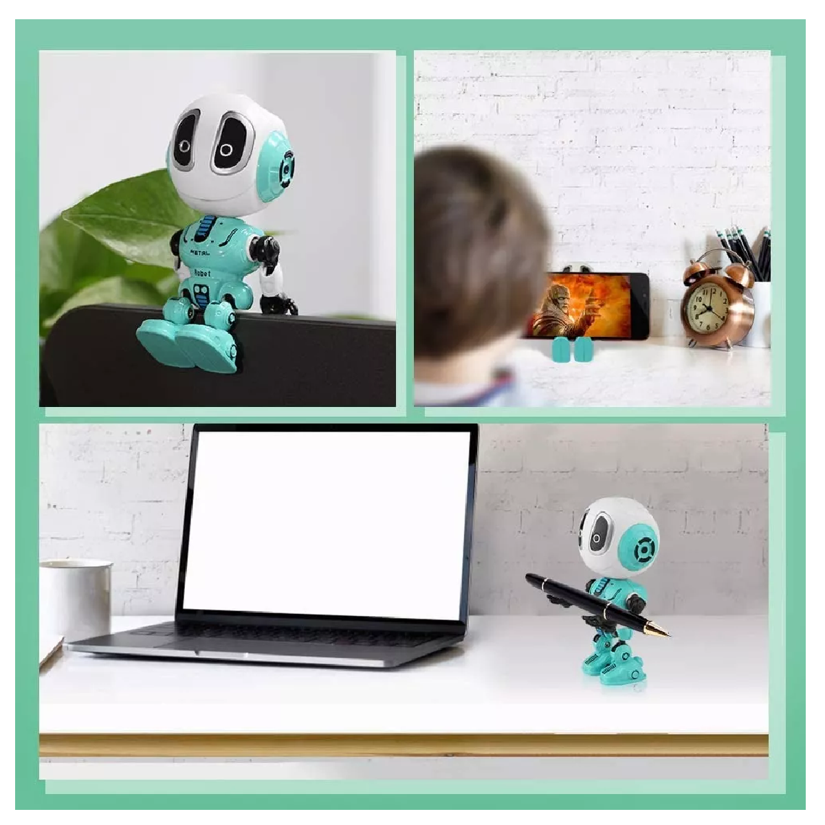 Foto 3 | Robot Verde Parlante Táctil Para Niños