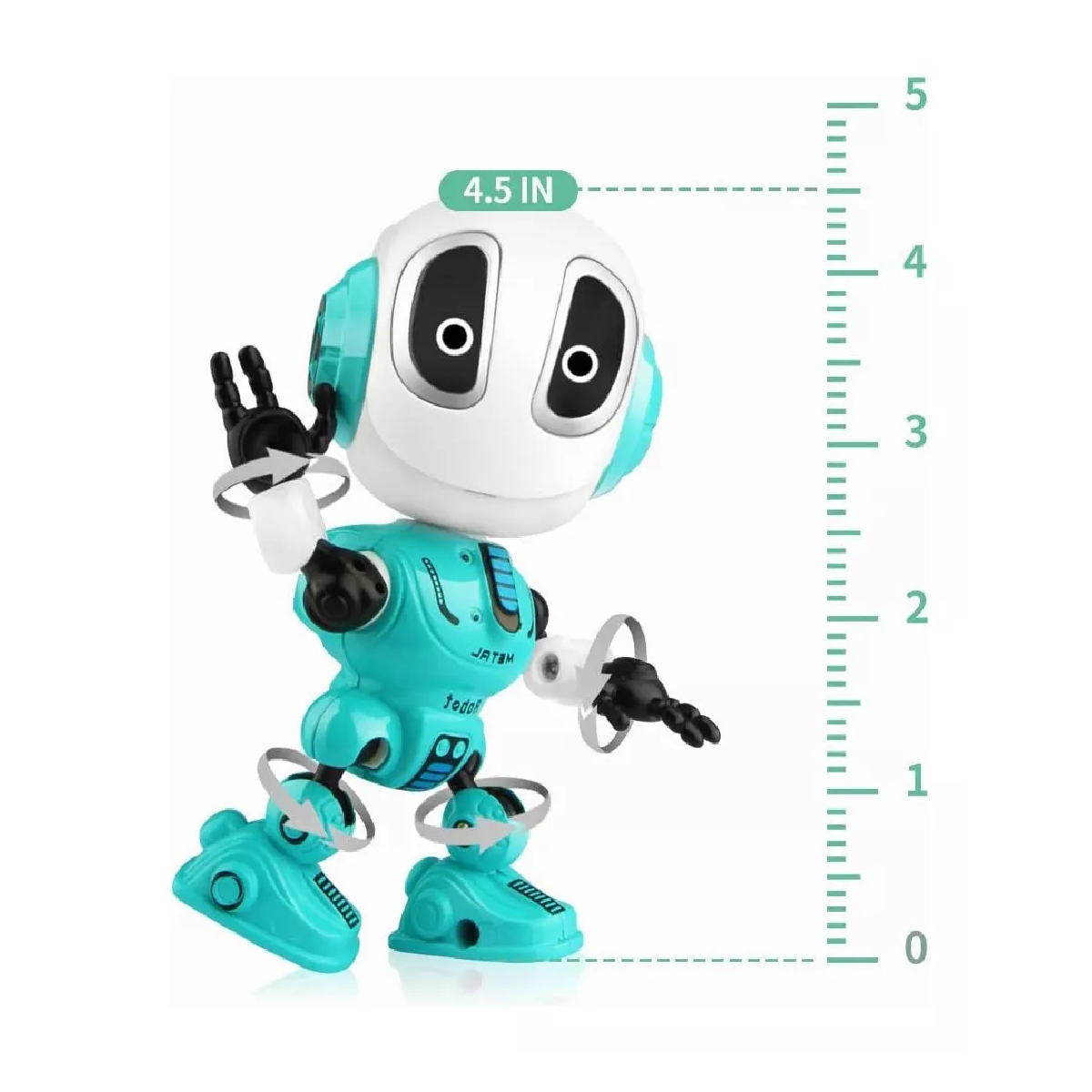 Foto 3 pulgar | Robot Verde Parlante Táctil Para Niños