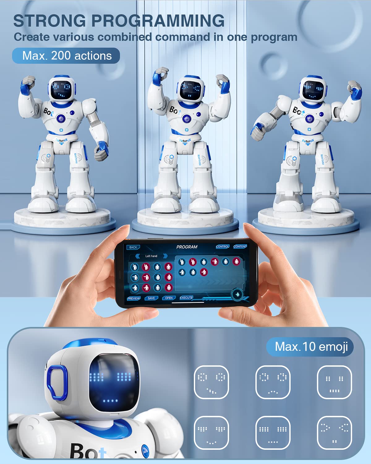 Foto 5 pulgar | Robot Inteligente Ruko 1088 Para Niños Con Interacción Programable - Venta Internacional.