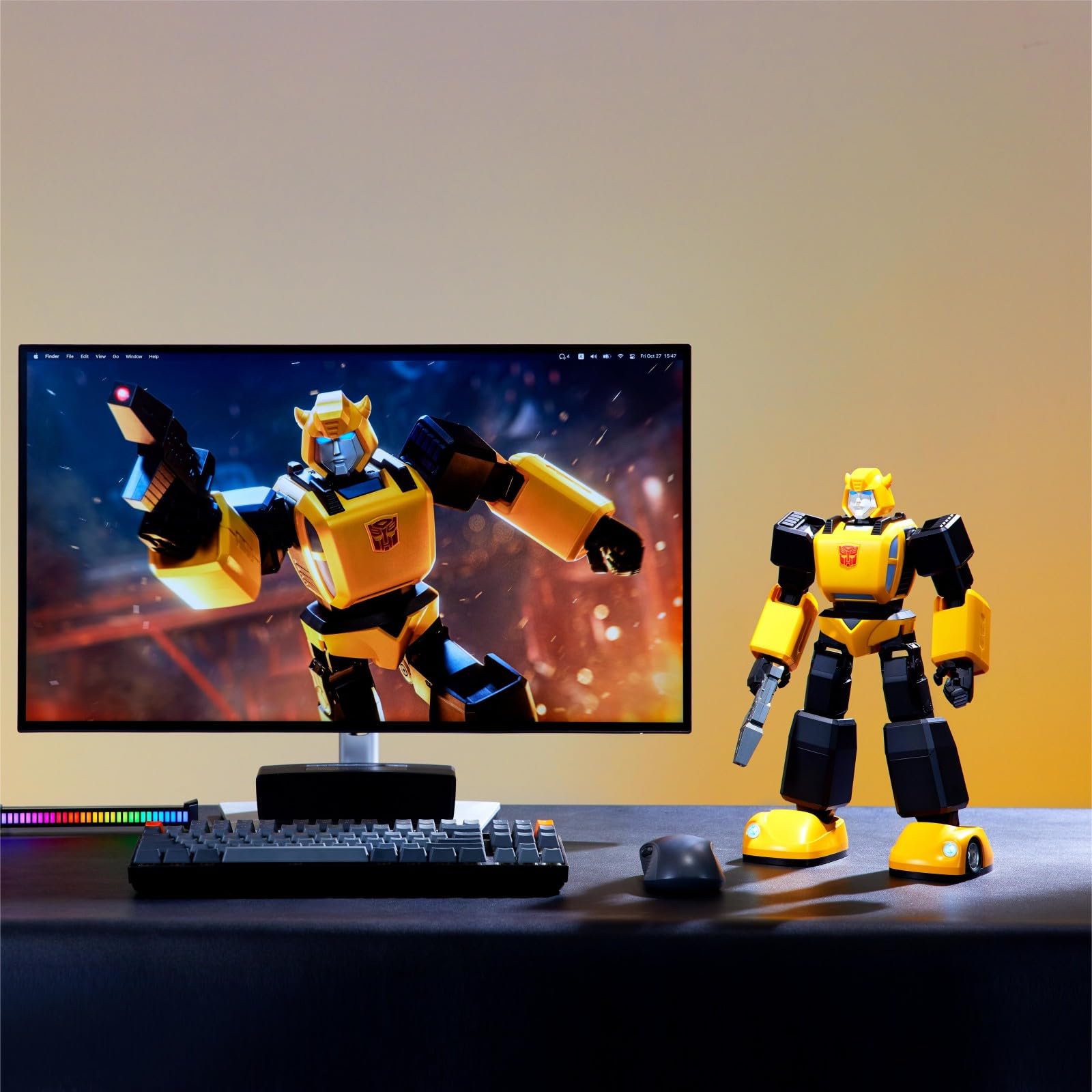 Foto 5 pulgar | Robot Robosen Transformers G1 Bumblebee Con Control De Aplicaciones De 34 Cm - Venta Internacional.