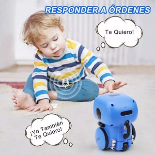 Foto 4 | Robot Juguetes Inteligente Niños Control Táctil, Español Azul
