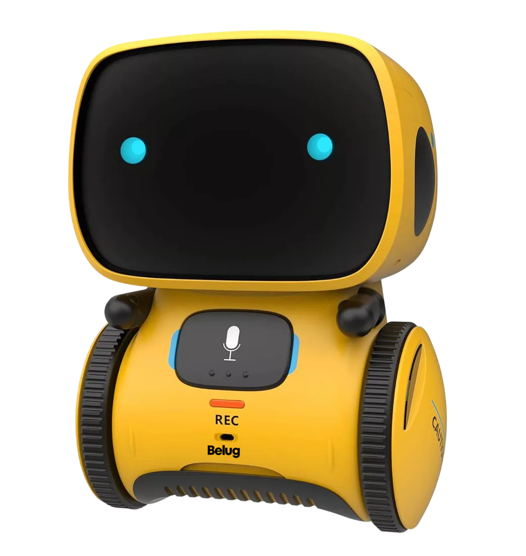 Robot Juguetes Inteligente Niños Control Táctil, Español Amarillo