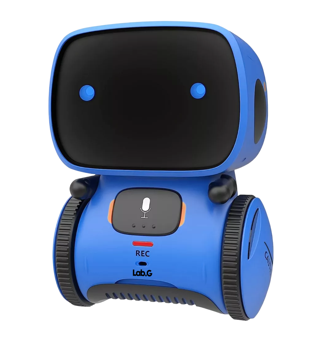 Foto 2 pulgar | Robot Juguetes Inteligente Niños Control Táctil, Español Azul