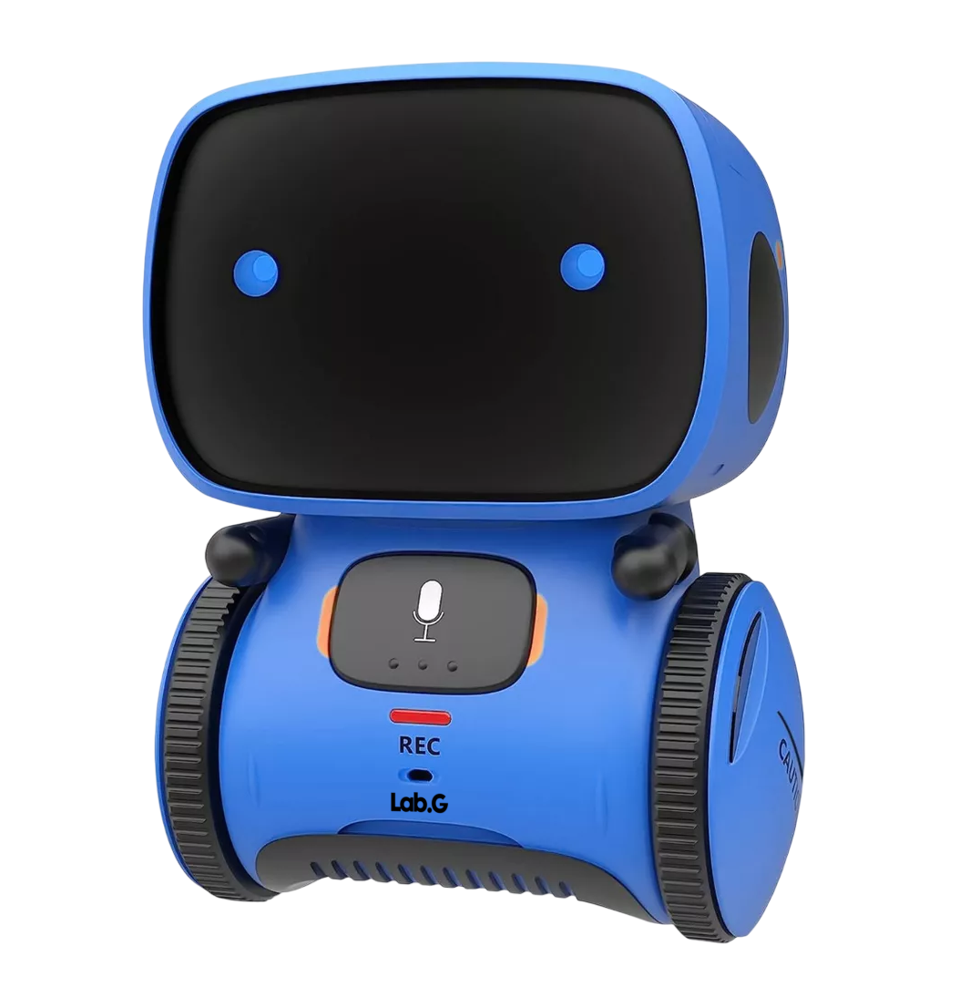 Robot Juguetes Inteligente Niños Control Táctil, Español Azul