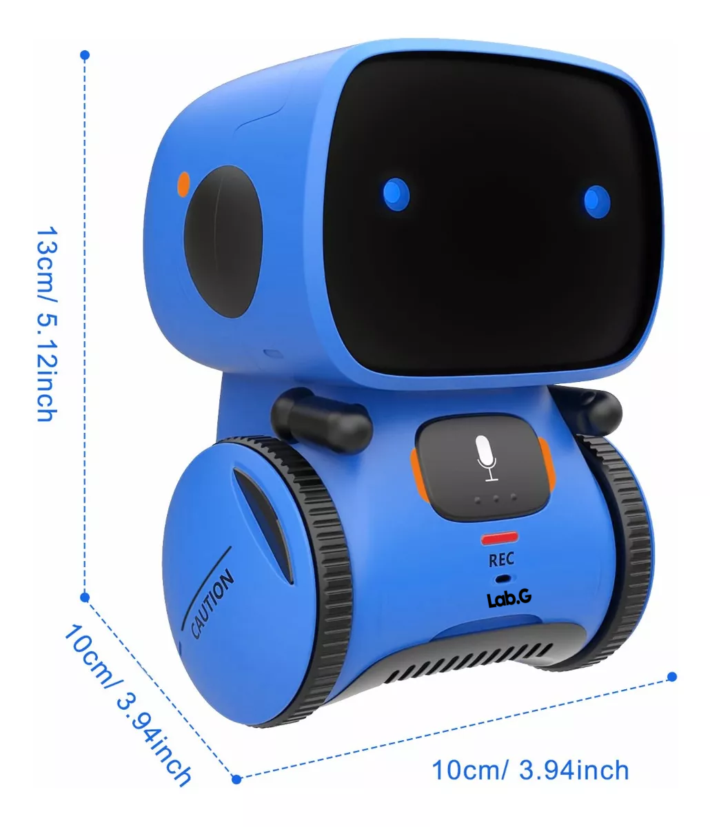 Foto 2 | Robot Juguetes Inteligente Niños Control Táctil, Español Azul