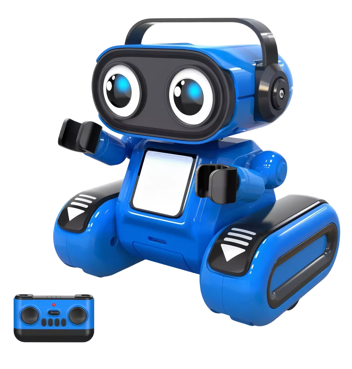 Foto 2 pulgar | Juguete Robot de Control Remoto Recargable Azul