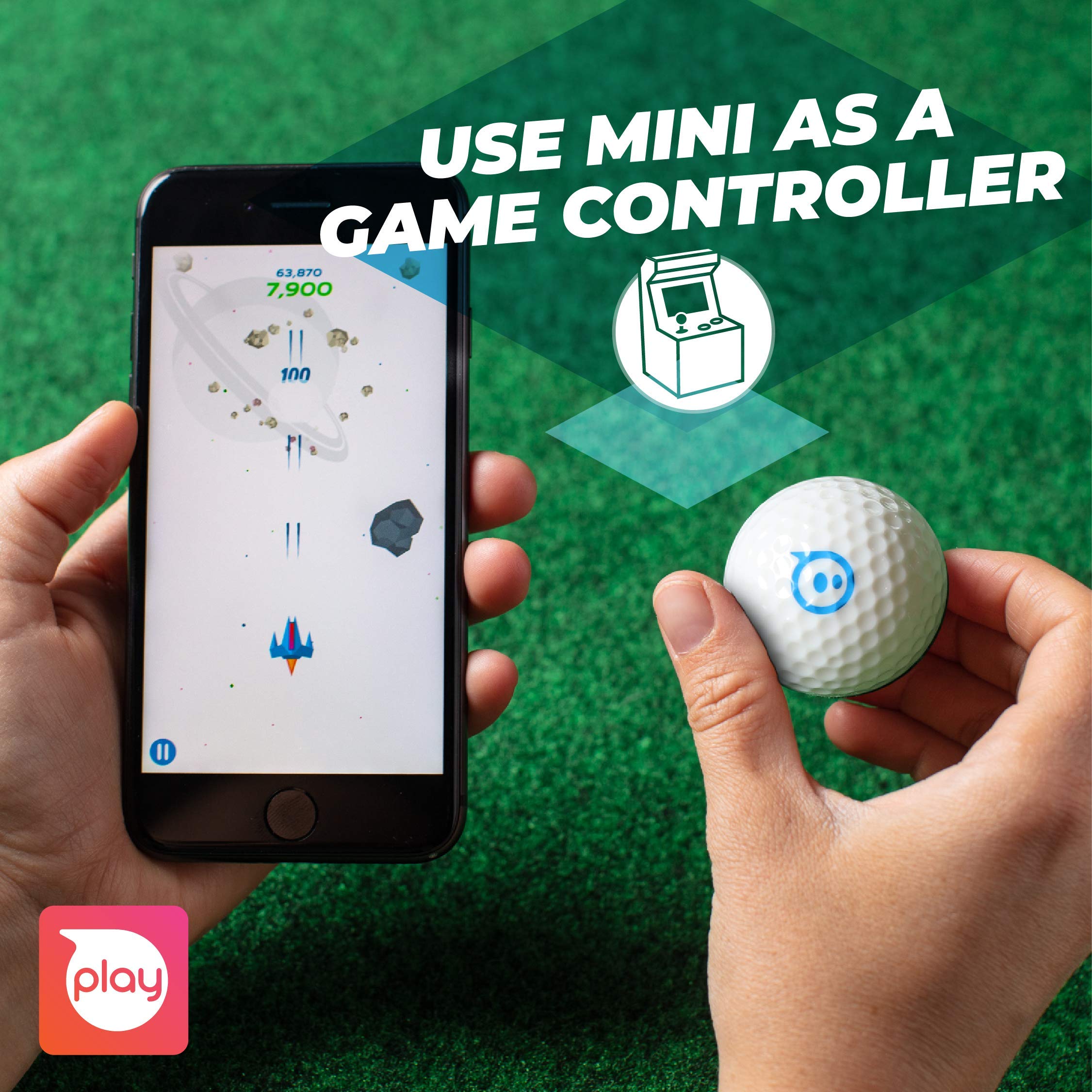 Foto 4 pulgar | Minigolf Coding Robot Ball Sphero, Color Blanco, Para Niños Mayores De 8 Años - Venta Internacional.