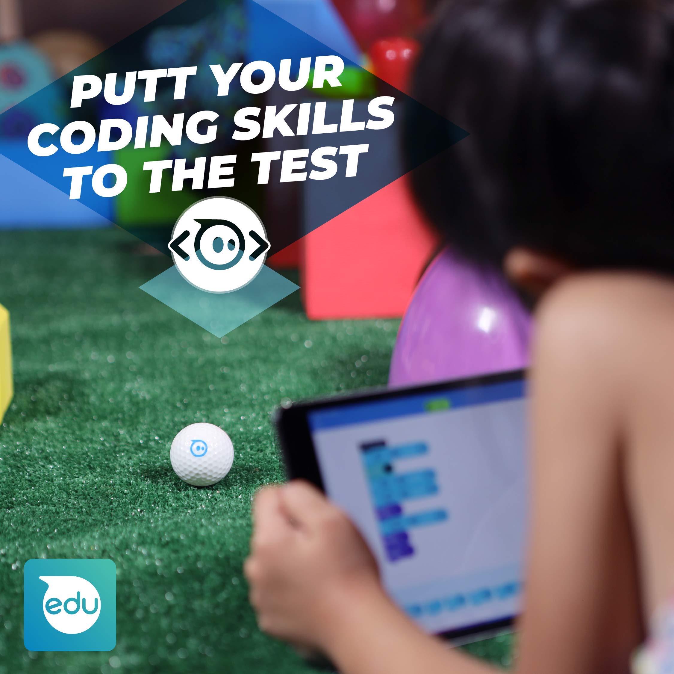 Foto 5 pulgar | Minigolf Coding Robot Ball Sphero, Color Blanco, Para Niños Mayores De 8 Años - Venta Internacional.