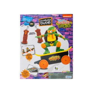 Foto 6 | Monopatín Con Mando A Distancia Teenage Mutant Ninja Turtles Mikey - Venta Internacional.