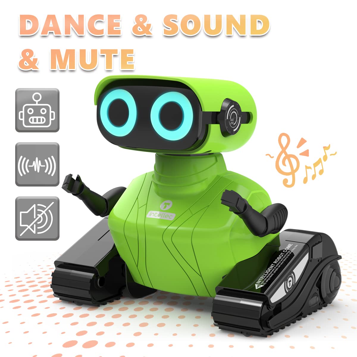 Foto 5 pulgar | Robot Toy Gilobaby Con Ojos Led Con Control Remoto Para Niños De Más De 3 Años - Venta Internacional.