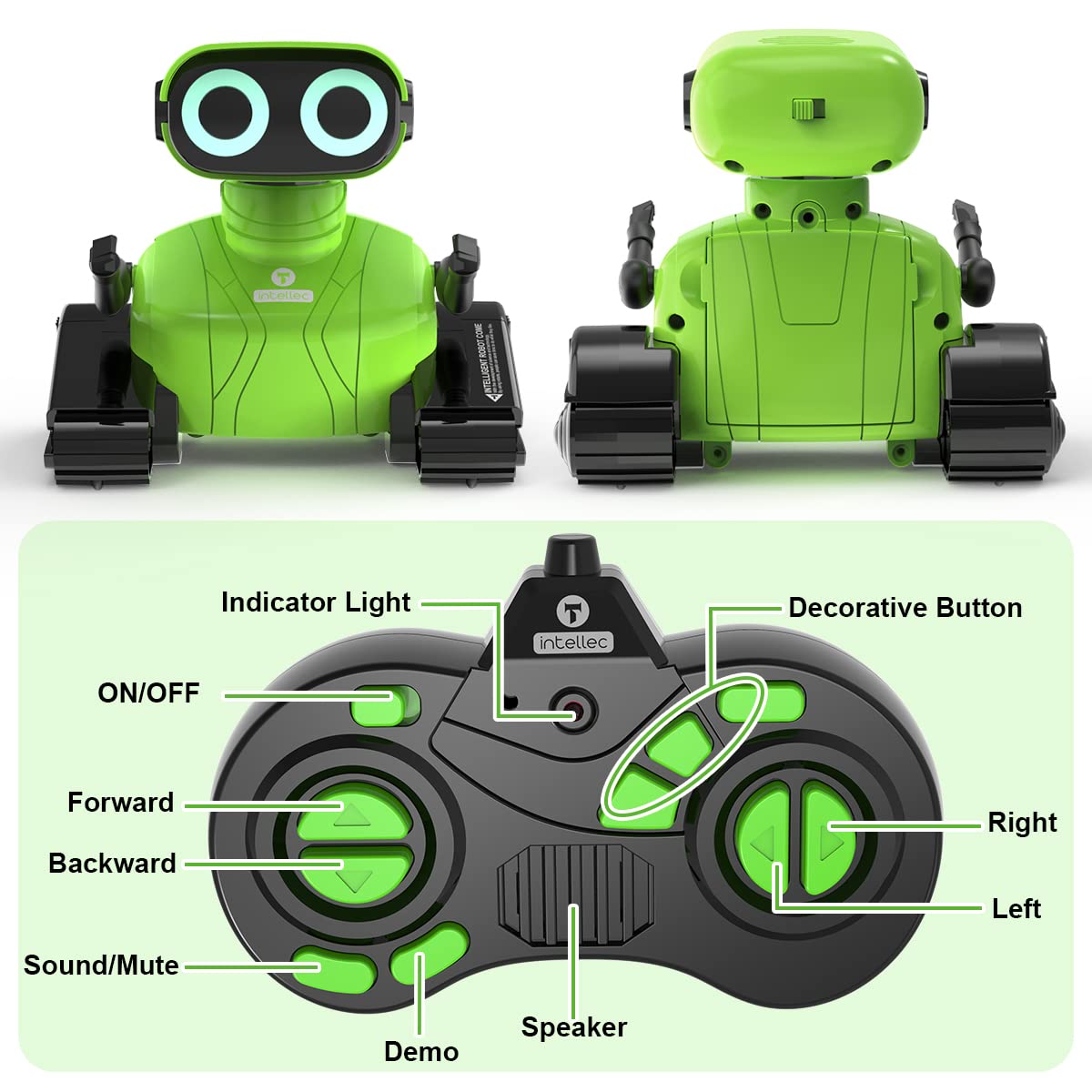 Foto 5 | Robot Toy Gilobaby Con Ojos Led Con Control Remoto Para Niños De Más De 3 Años - Venta Internacional.