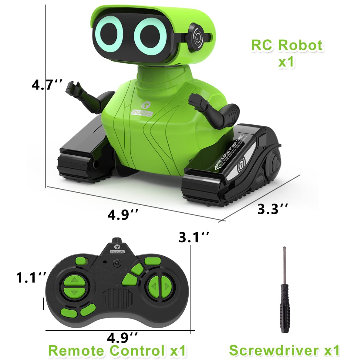 Foto 7 pulgar | Robot Toy Gilobaby Con Ojos Led Con Control Remoto Para Niños De Más De 3 Años - Venta Internacional.