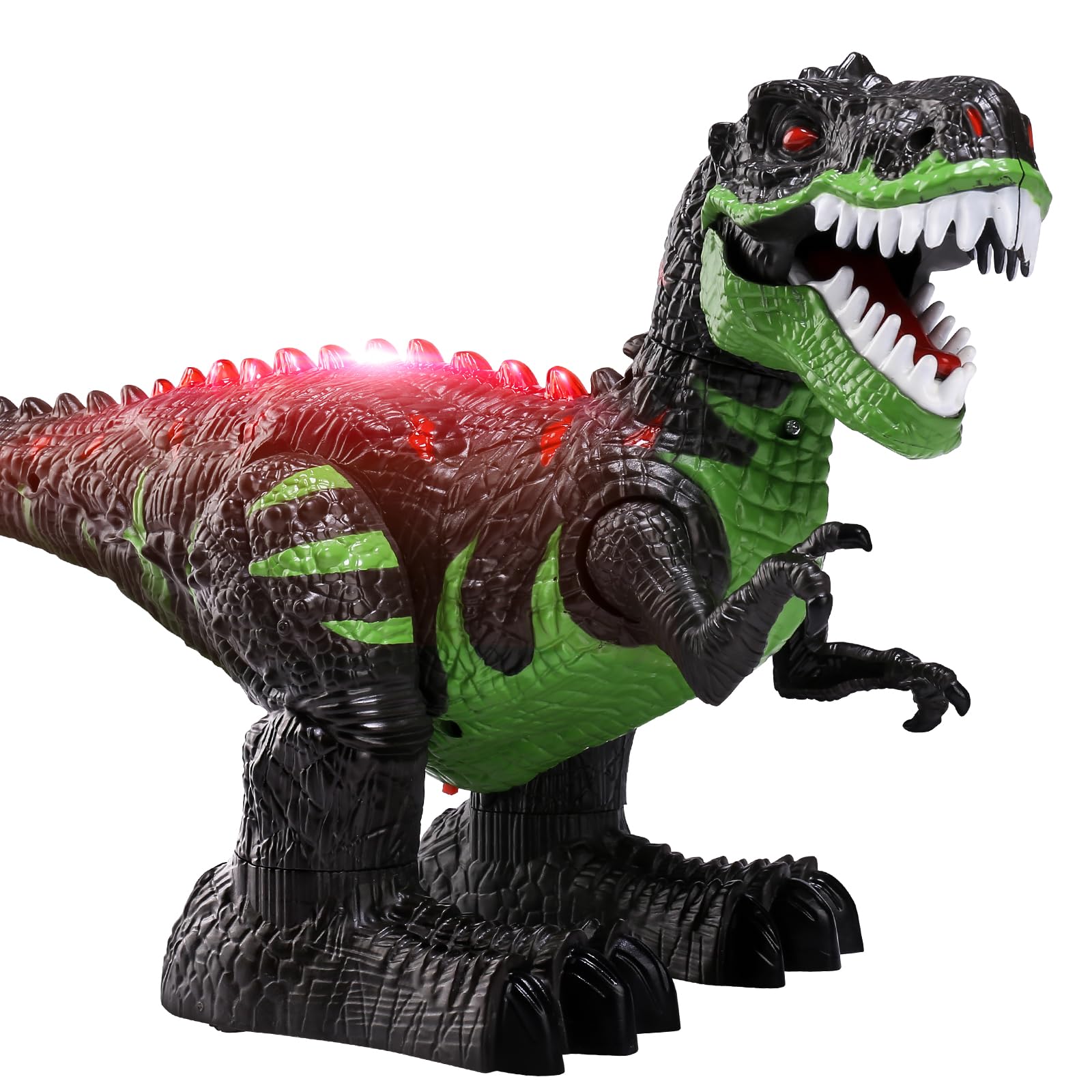 Foto 6 pulgar | Juguete De Dinosaurio Temi Con Control Remoto Para Niños De 3 A 8 Años Con Luz - Venta Internacional.