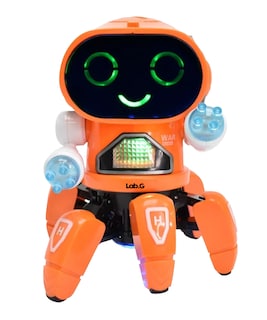 Foto 1 | Juguete Robot Bailarín Con Luces Y Sonido Naranja