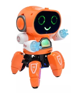 Foto 3 | Juguete Robot Bailarín Con Luces Y Sonido Naranja