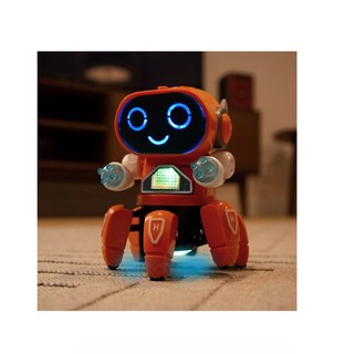 Foto 4 | Juguete Robot Bailarín Con Luces Y Sonido Belug Naranja