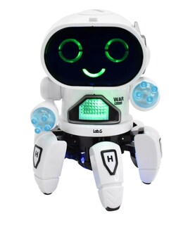 Foto 1 | Juguete Robot Bailarín Con Luces Y Sonido Blanco
