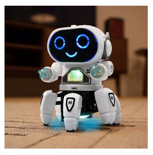 Foto 3 | Juguete Robot Bailarín Con Luces Y Sonido Blanco