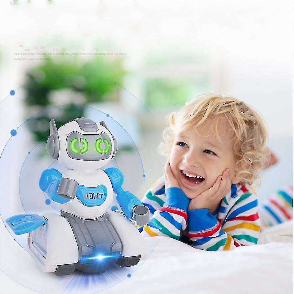 Foto 4 pulgar | Robot Eléctrico Que Gira Una Danza Deslumbrante Con Luz Y Música - Venta Internacional.