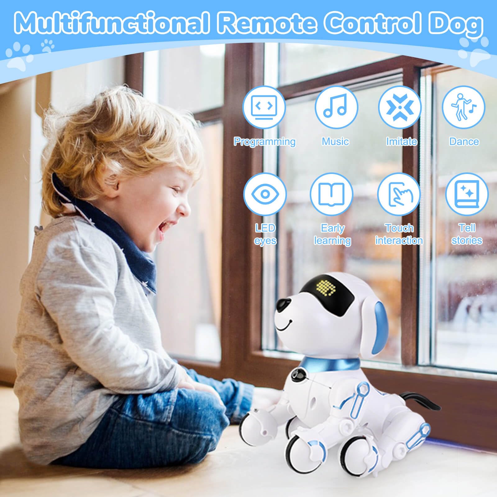 Foto 2 | Juguete Robot Britik Para Niños De 8 A 12 Años Con Mando A Distancia - Venta Internacional.
