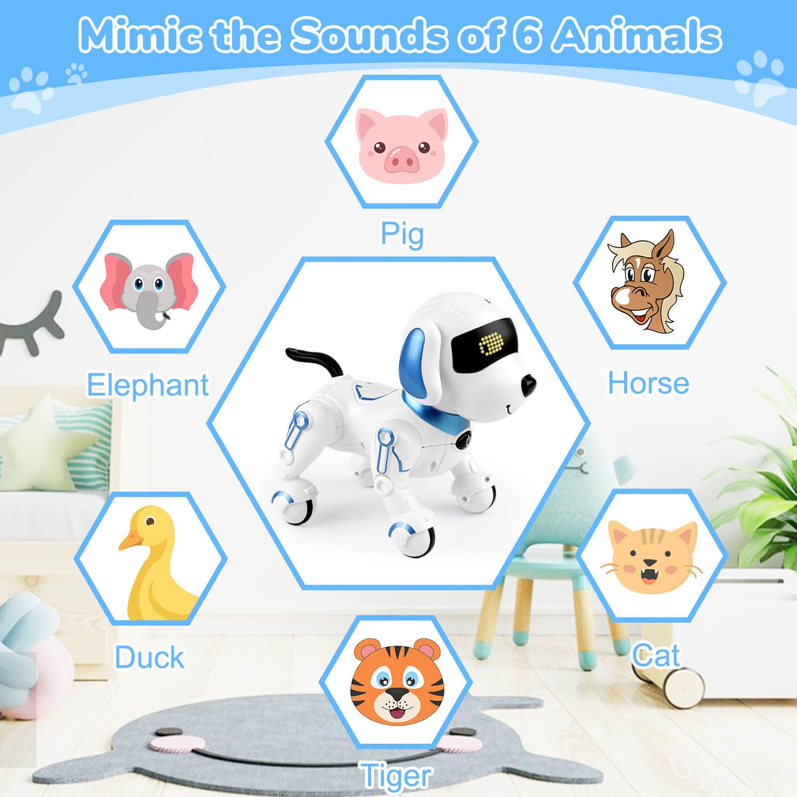 Foto 4 pulgar | Juguete Robot Britik Para Niños De 8 A 12 Años Con Mando A Distancia - Venta Internacional.