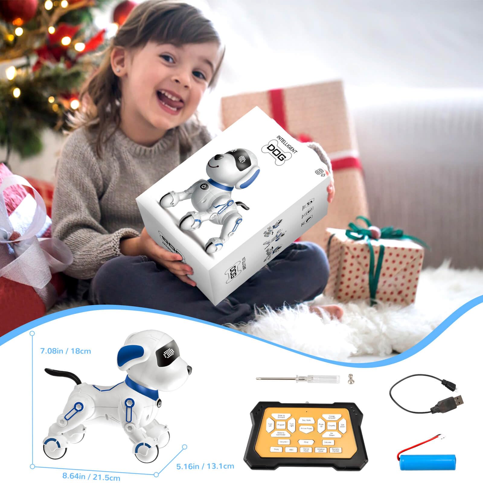 Foto 6 | Juguete Robot Britik Para Niños De 8 A 12 Años Con Mando A Distancia - Venta Internacional.