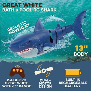 Foto 2 | Control Remoto Shark Toy Terra De Battat Para Niños Mayores De 6 Años - Venta Internacional.