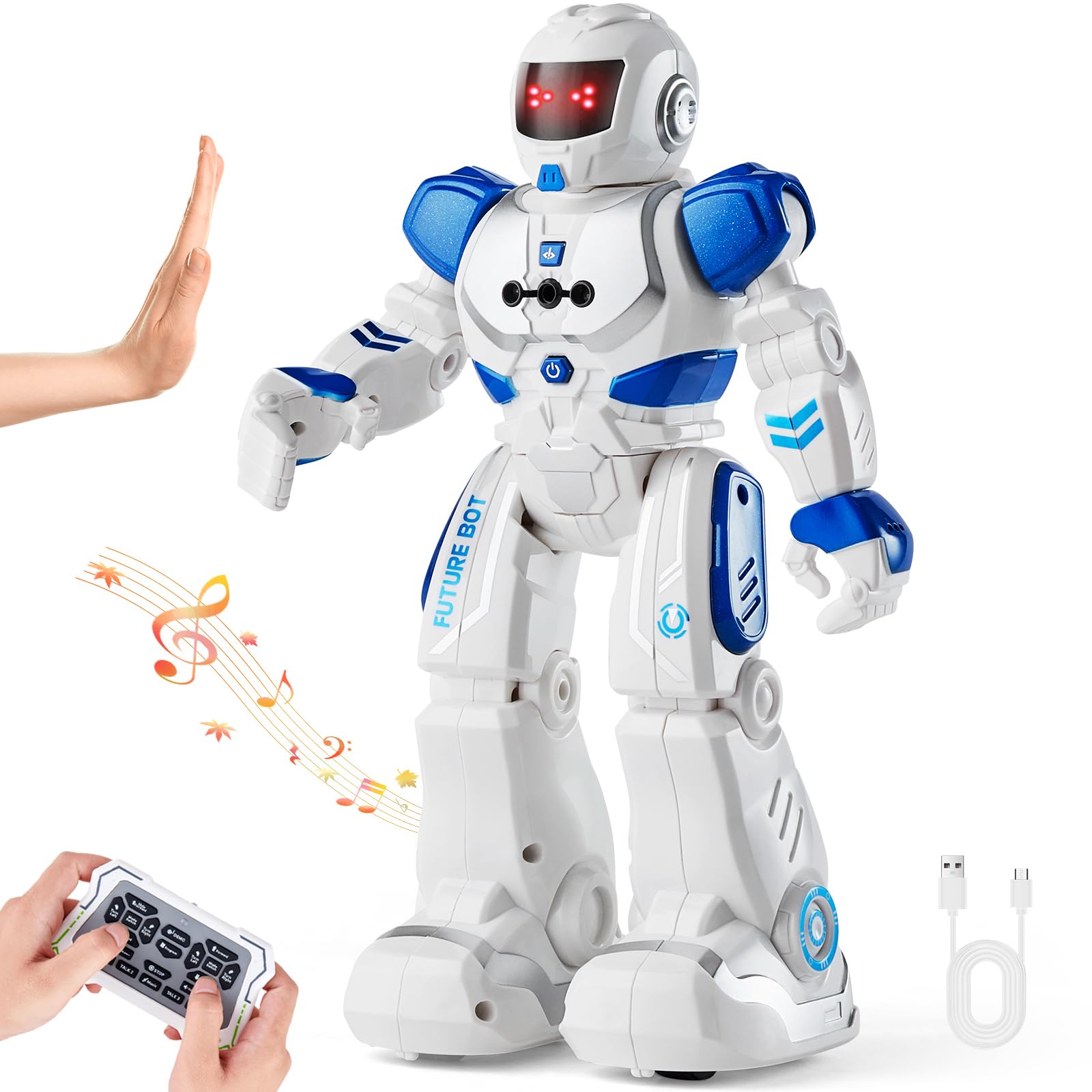 Foto 1 | Robot Rc De Juguete Vevor Con Sensor De Gestos Programable Para Niños Mayores De 3 Años - Venta Internacional.