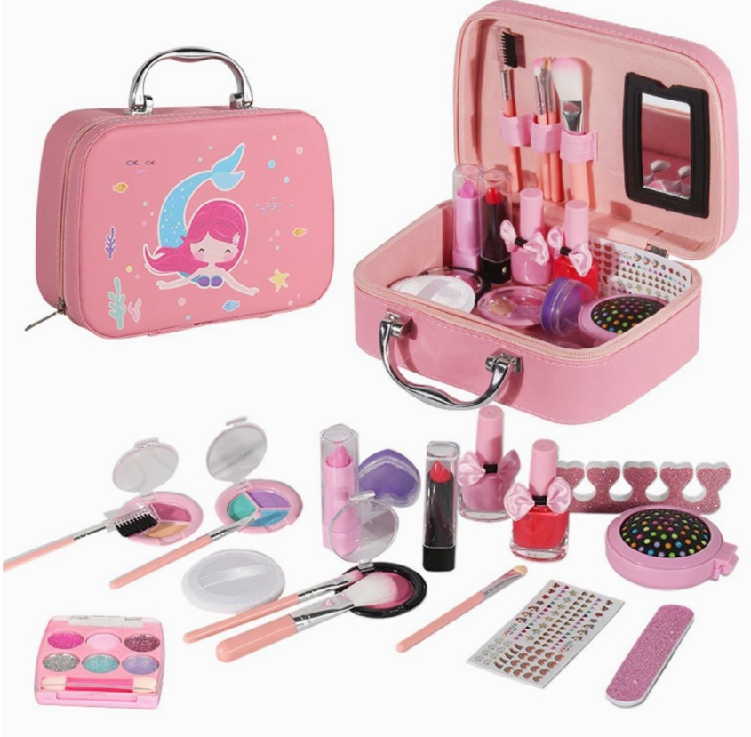 Foto 2 pulgar | 20 Pcs Juego De Maquillaje De Niñas Maquillaje Lavable