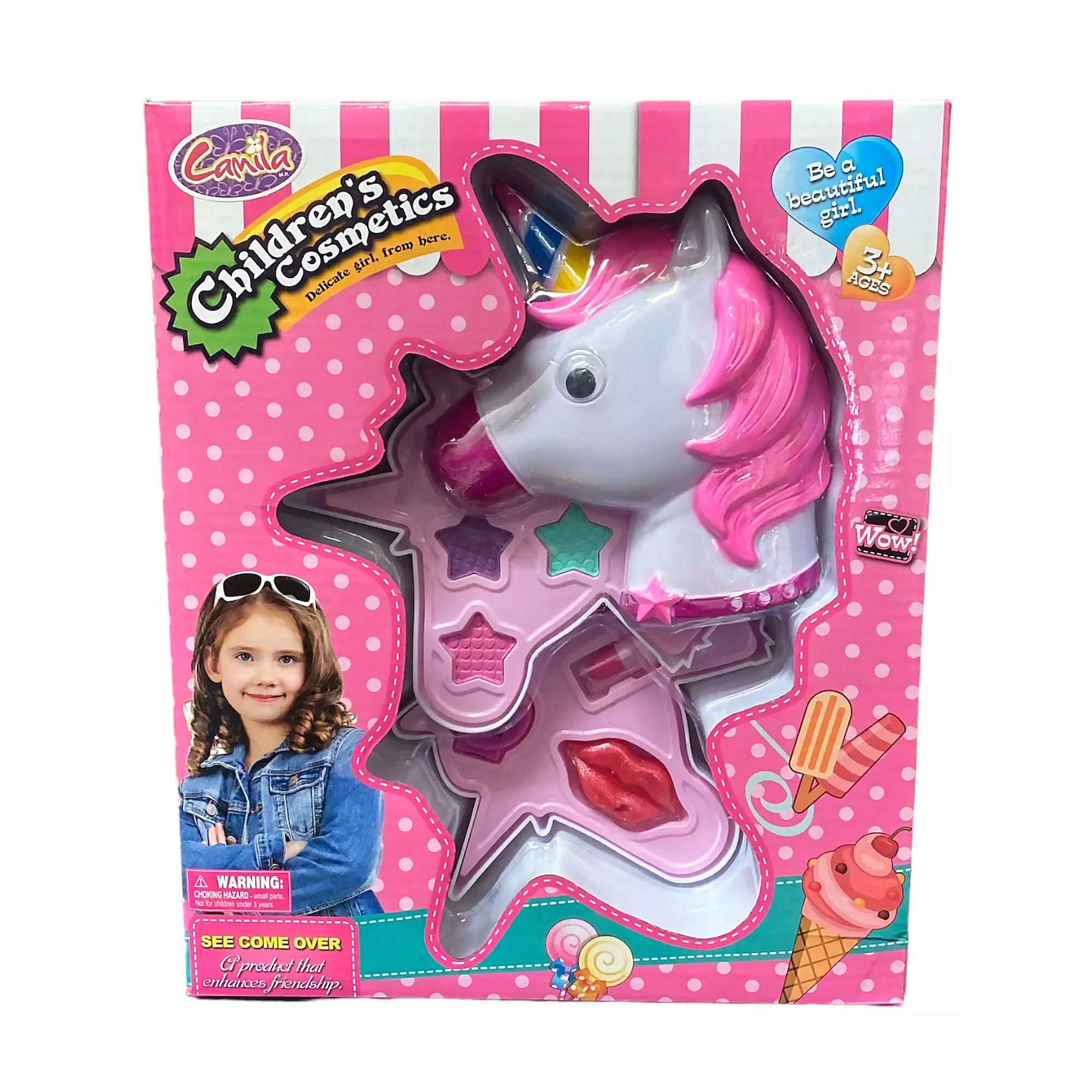 Foto 1 | Cyc Juego De Maquillaje Pintura Niña Unicornio Juguete
