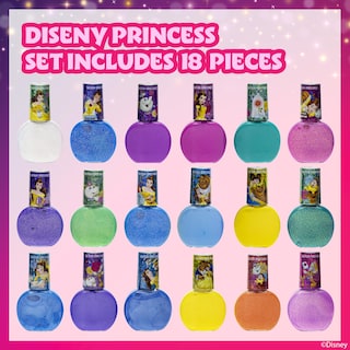 Foto 2 | Set de Esmaltes de Uñas Townley Girl Disney Princesa Bella 18 Botellas - Venta Internacional