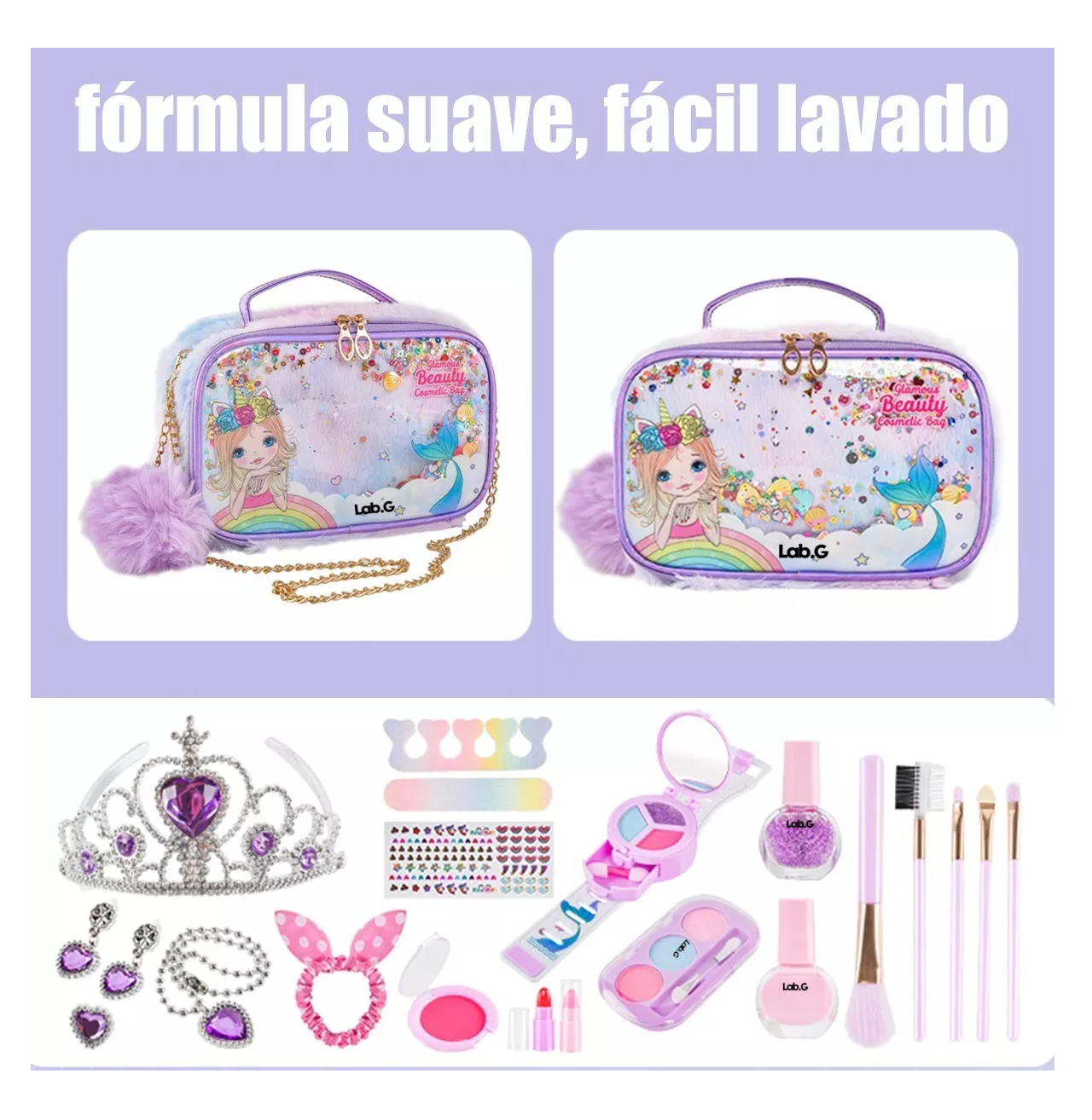 Foto 2 | Juego de Maquillaje Real para Niñas
