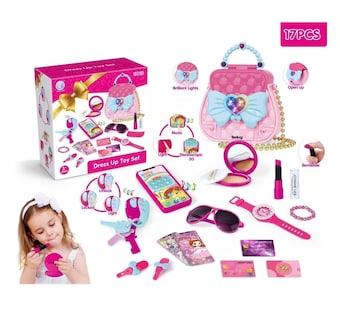 Foto 3 | Juego De Juguetes Para Vestir, Belug 17 Unidades Rosa