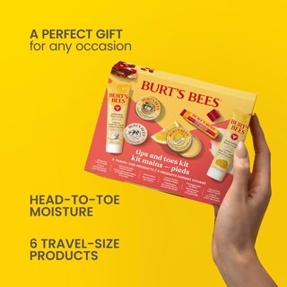 Foto 3 | Set de Regalo Burt's Bees para Puntas y Dedos de los Pies 6 Piezas - Venta Internacional