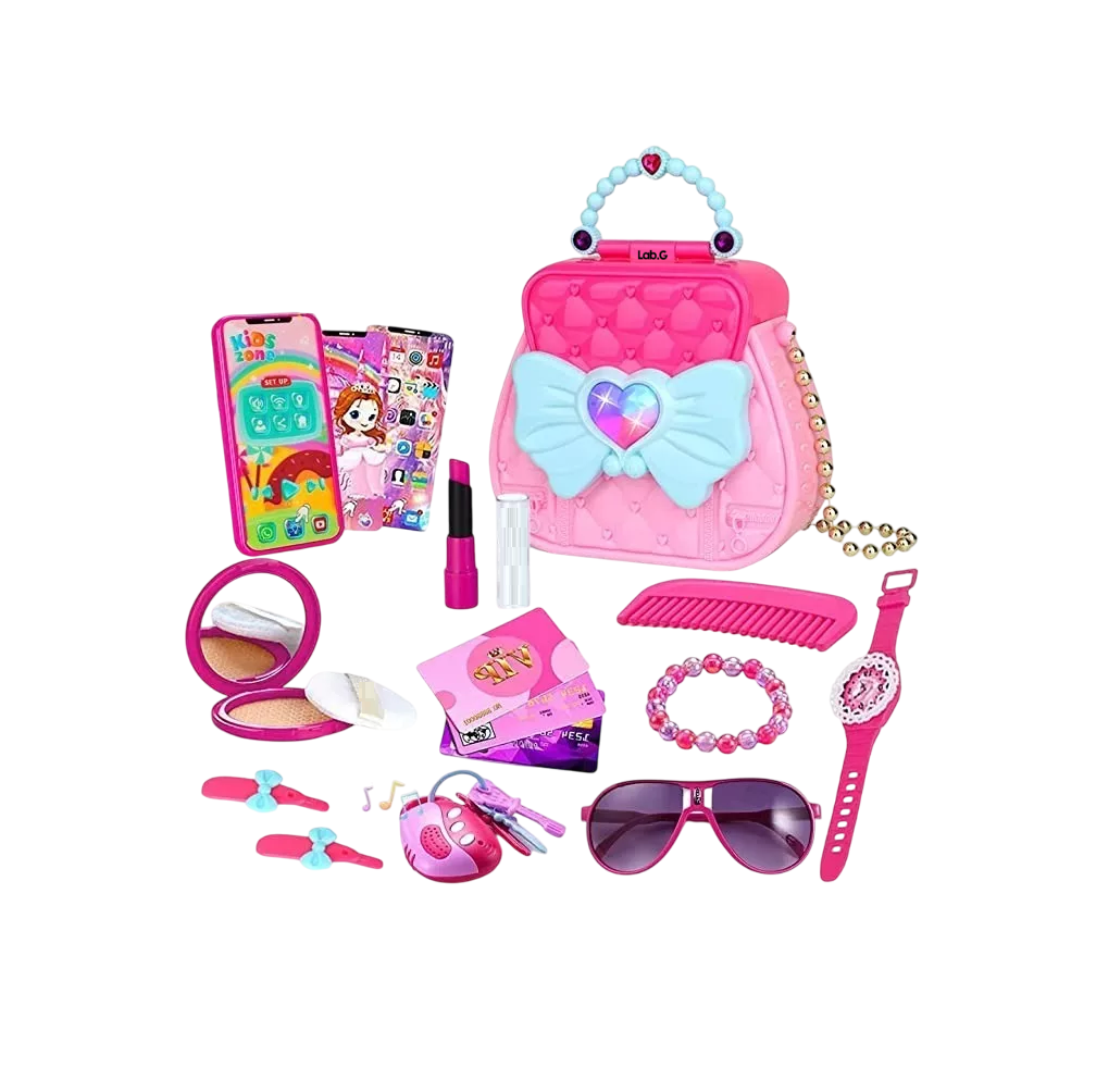 Foto 3 pulgar | Juego De Juguetes Para Vestir, 17 Unidades Rosa
