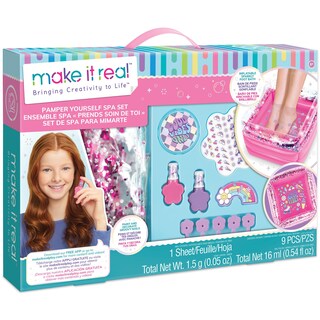 Foto 1 | Set De Spa Make It Real Mima Yourself Con Baño Inflable Para Pies - Venta Internacional.