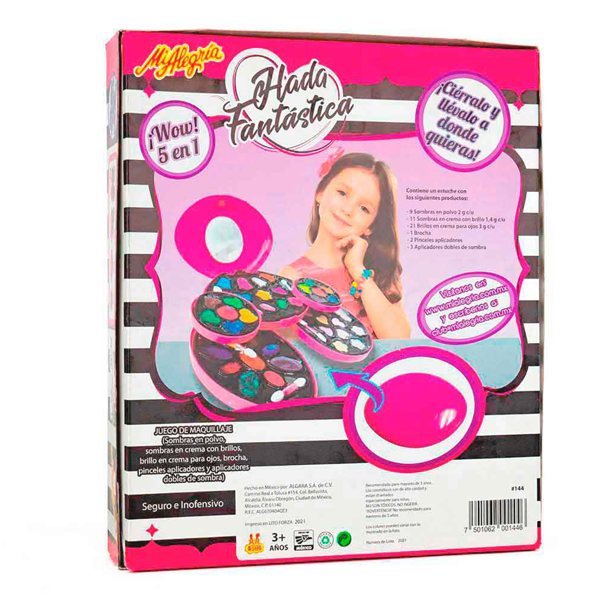 Foto 4 pulgar | Estuche De Maquillaje Hada Fantástica Mi Alegría