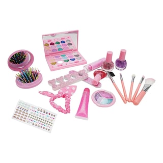 Foto 2 | Juego Bisuteria Maquillaje Lavable No Tóxico Para Niñas Lab.g Multicolor