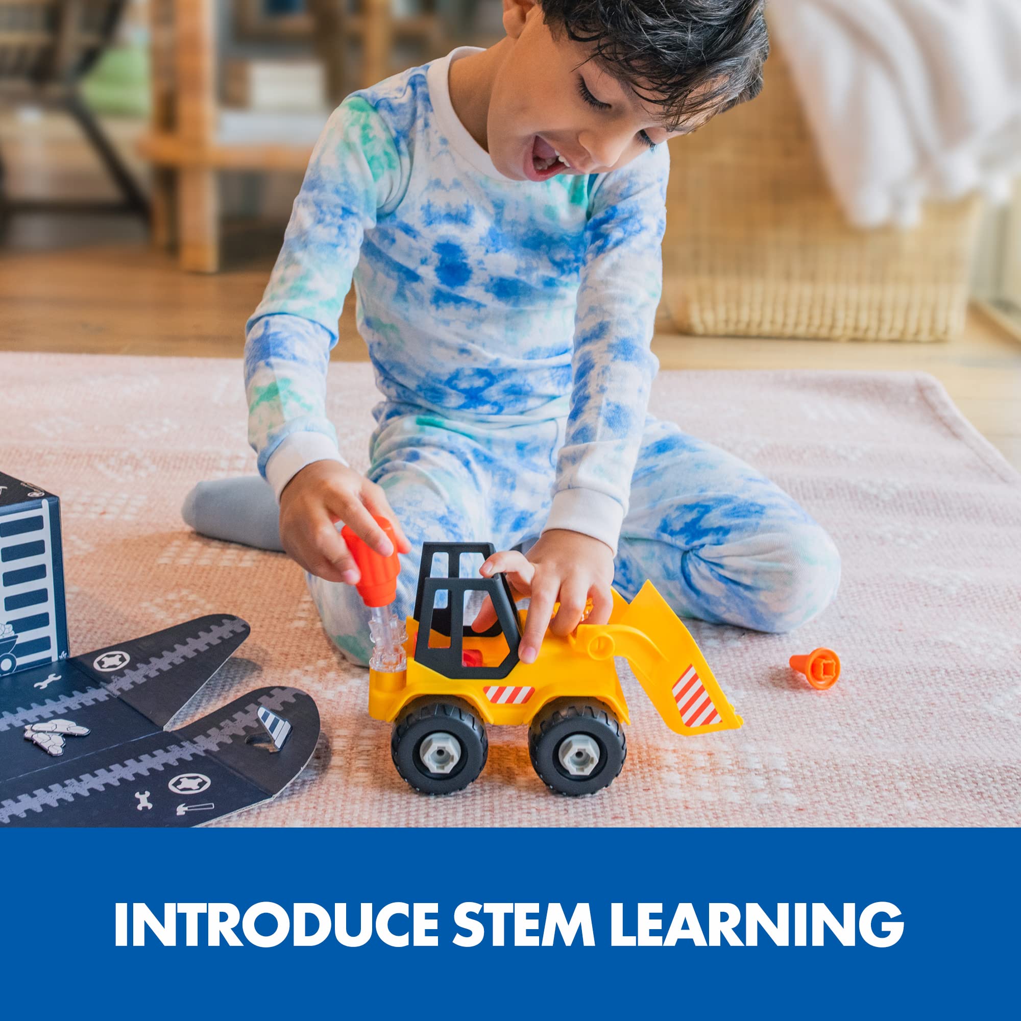 Foto 3 pulgar | Venta Internacional - Bulldozer Take Apart Toy Educational Insights Con Bolt Buddie