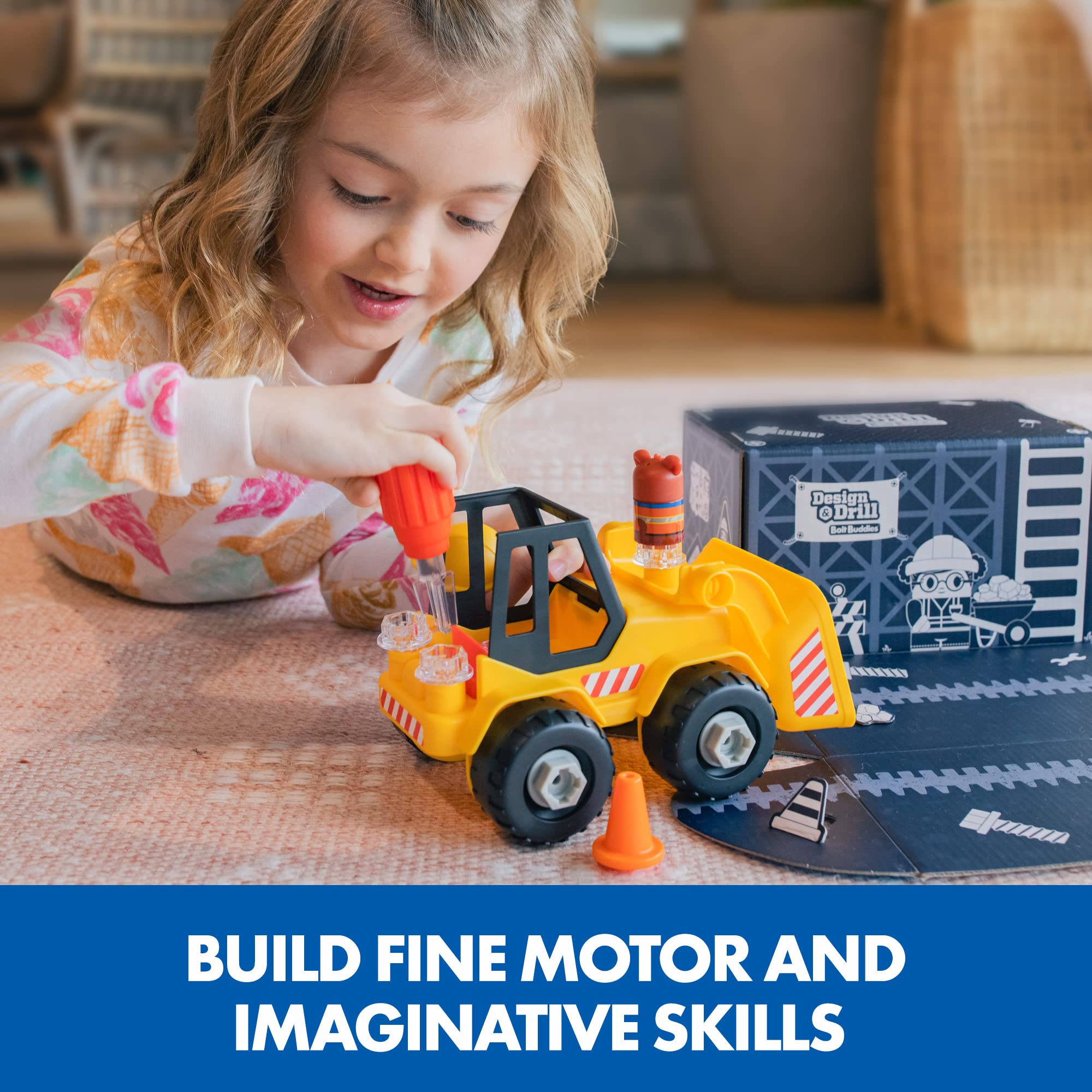 Foto 5 pulgar | Venta Internacional - Bulldozer Take Apart Toy Educational Insights Con Bolt Buddie