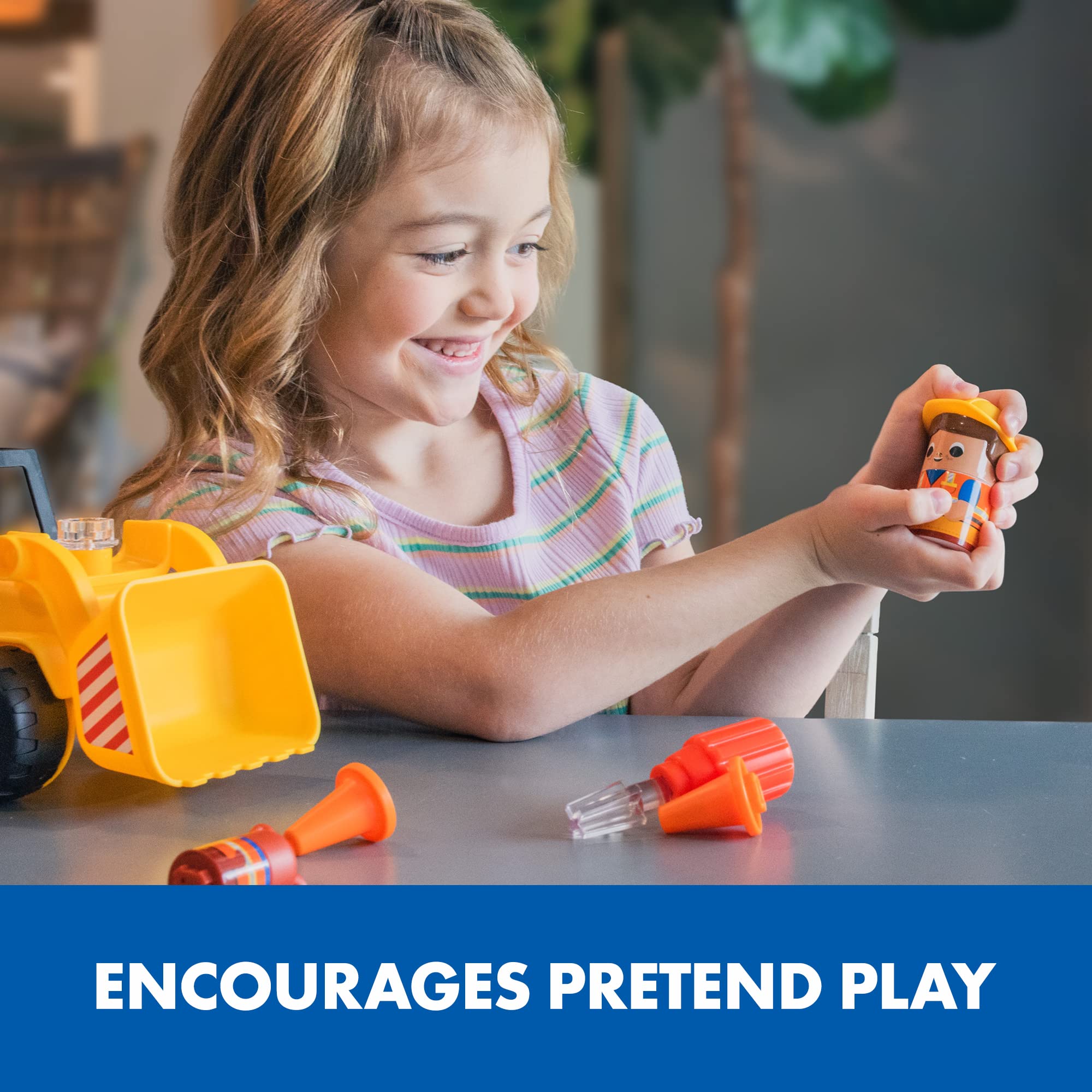 Foto 7 pulgar | Venta Internacional - Bulldozer Take Apart Toy Educational Insights Con Bolt Buddie