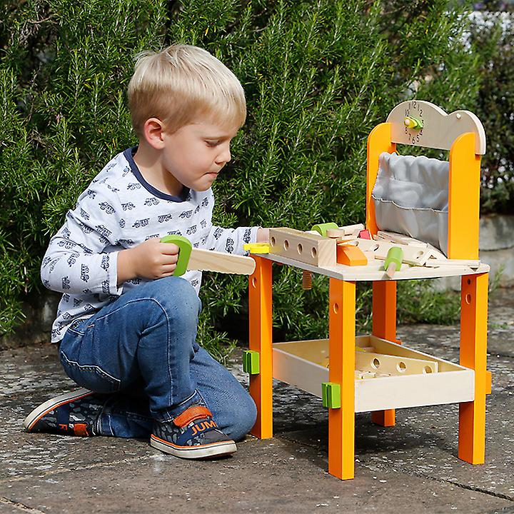 Foto 3 | Venta Internacional - Banco Toy Tool Bench Workbench Classic World Con Herramientas Para Niños