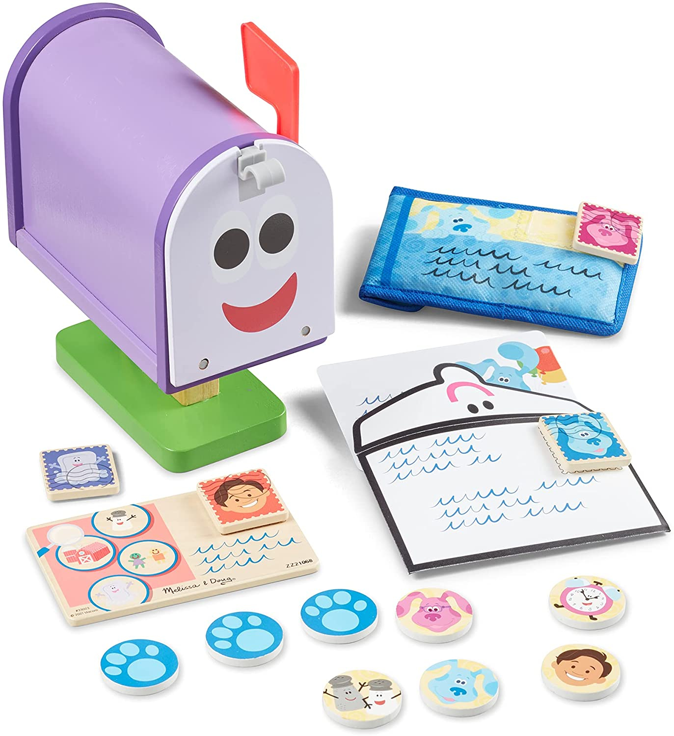 Set de Juego de Correo Melissa y Doug con Buzón de Madera Personalizable - Venta Internacional