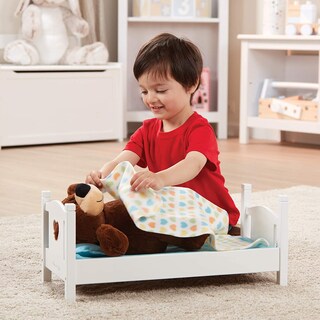 Foto 7 | Cama de Juegos de Madera Melissa & Doug Mine To Love para Muñecas - Venta Internacional