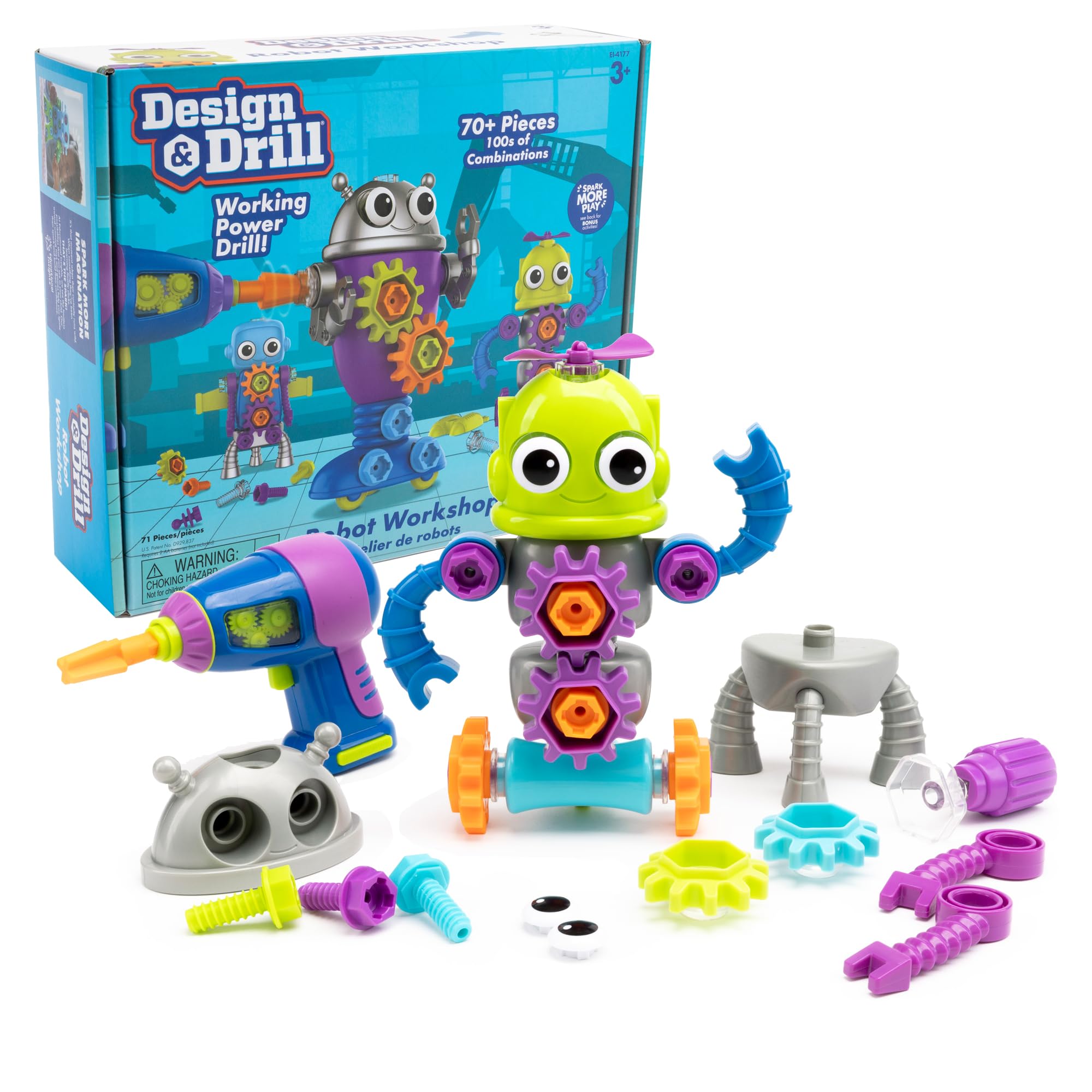 Foto 1 | Robot De Diseño Y Perforación Take Apart Toy Educational Insights - Venta Internacional.