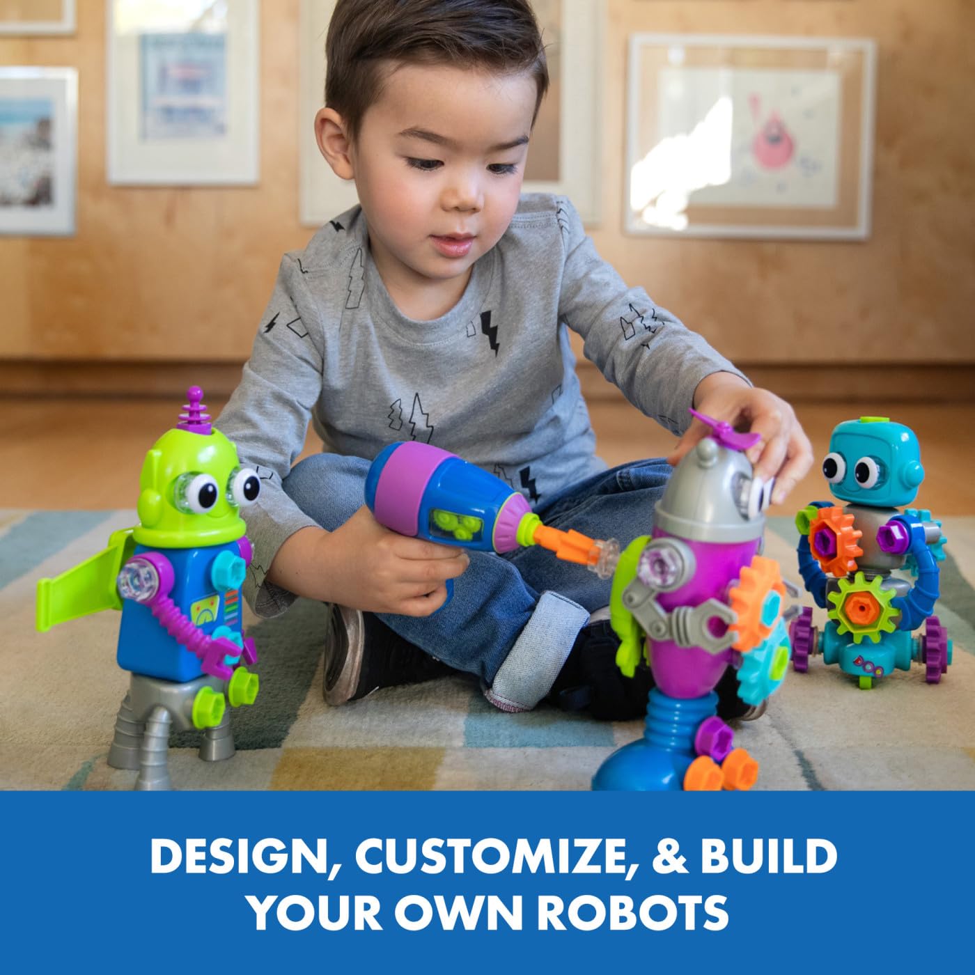 Foto 2 | Robot De Diseño Y Perforación Take Apart Toy Educational Insights - Venta Internacional.