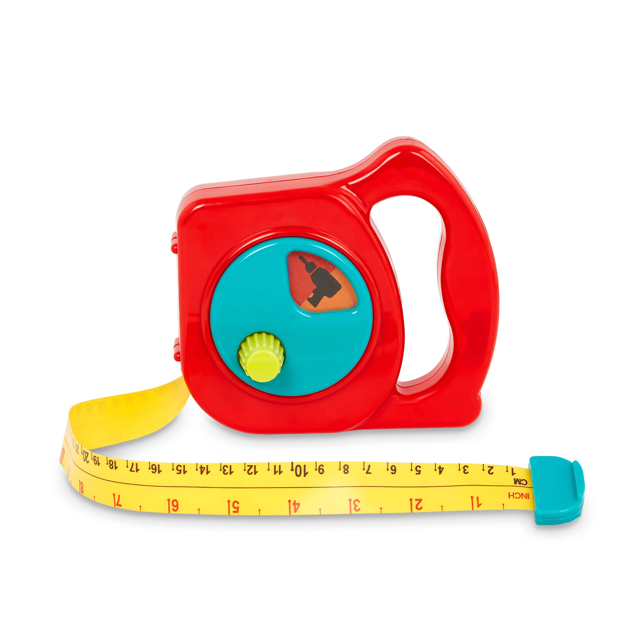 Cinta Métrica De Juguete Battat Working Reel Con Mango Fácil De Sujetar - Venta Internacional.