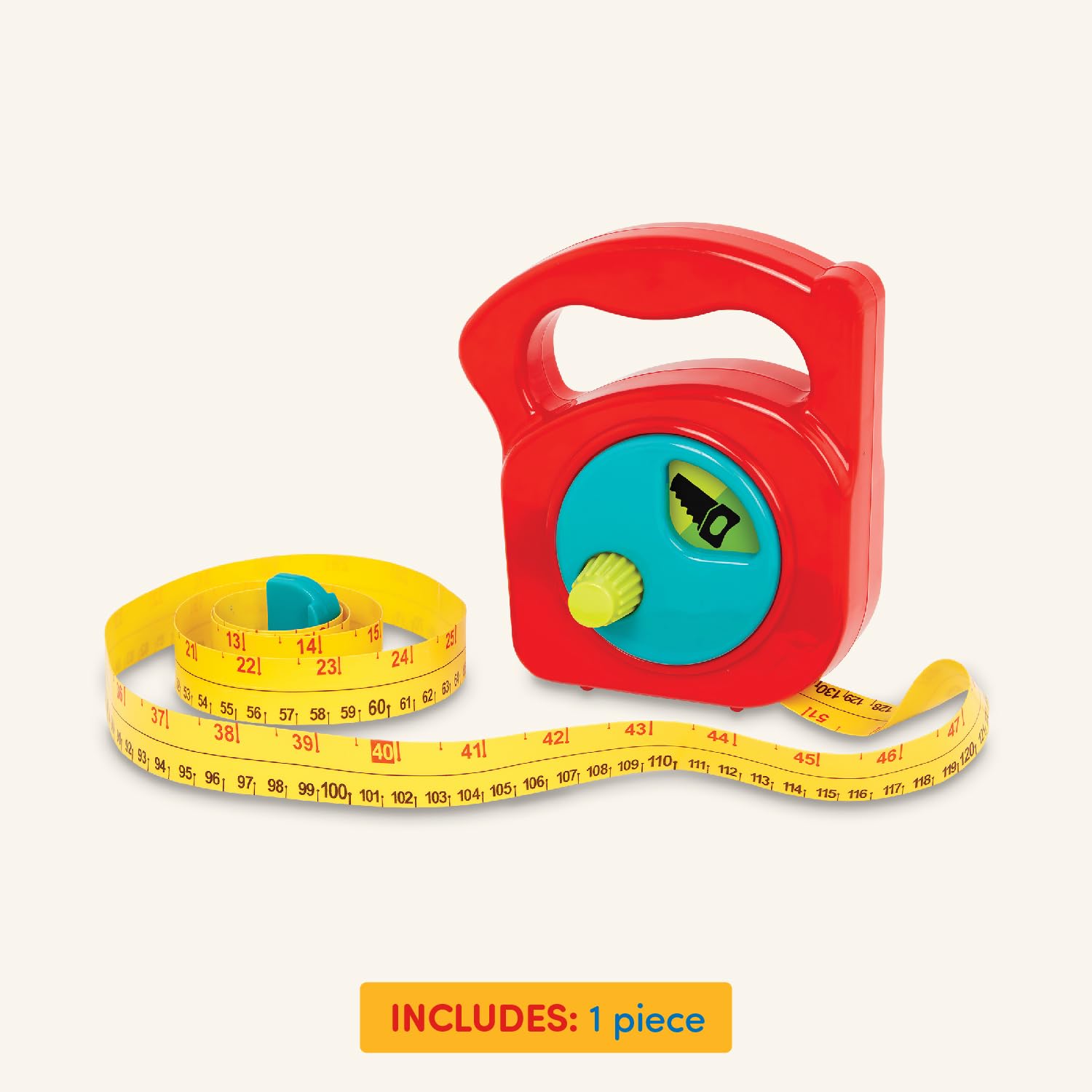 Foto 5 | Cinta Métrica De Juguete Battat Working Reel Con Mango Fácil De Sujetar - Venta Internacional.