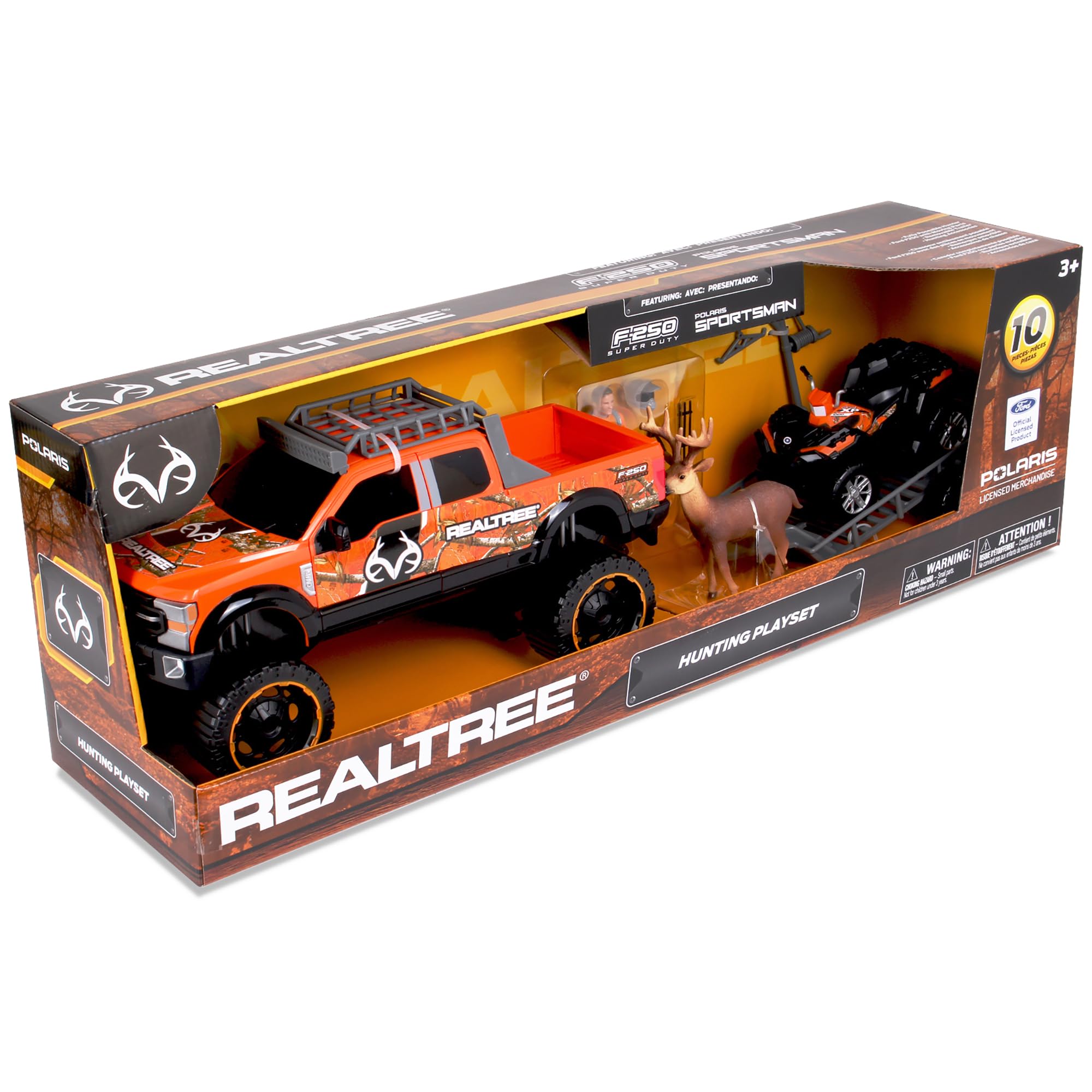 Foto 5 pulgar | Playset Nkok Realtree A Escala 1/18 Con Ford F-250 Super Duty - Venta Internacional.